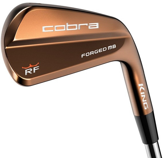 Cobra King RF Forged MB copper 7本セット Pre-Owned Cobra Golf King RF Forged MB Copper Irons (7 Iron Set
